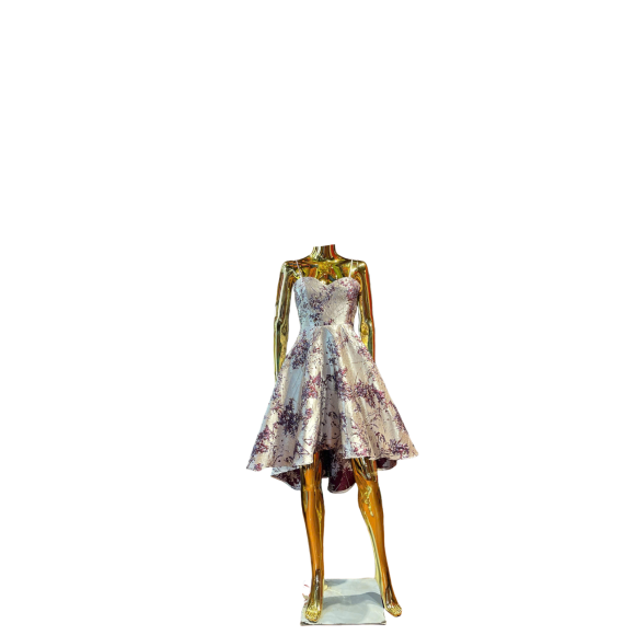 brocade dress cocktail 